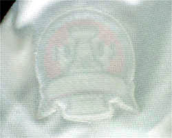 Colorado Avalanche 2000-2001 game worn tagging Colorado Avalanche 2000-2001 game worn tagging