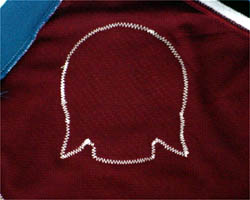 Colorado Avalanche 2000-2001 game worn tagging Colorado Avalanche 2000-2001 game worn tagging