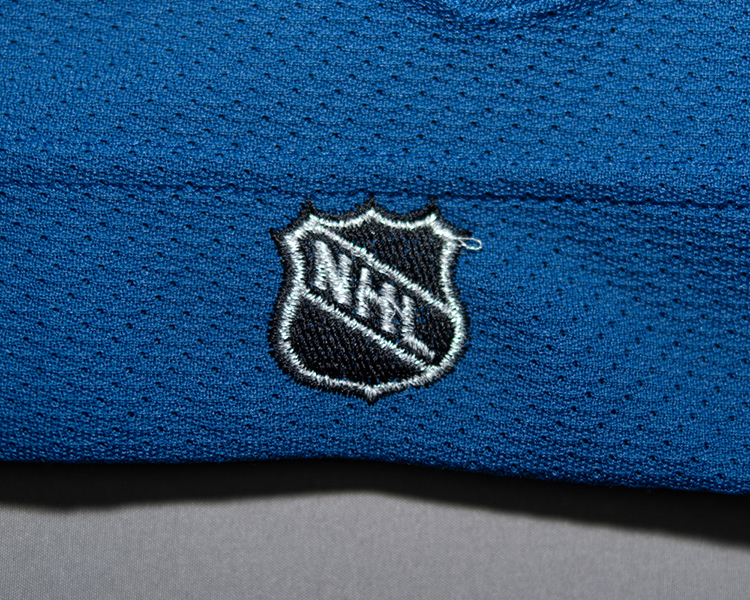 Colorado Avalanche 2001-2002 game worn tagging Colorado Avalanche 2001-2002 game worn tagging