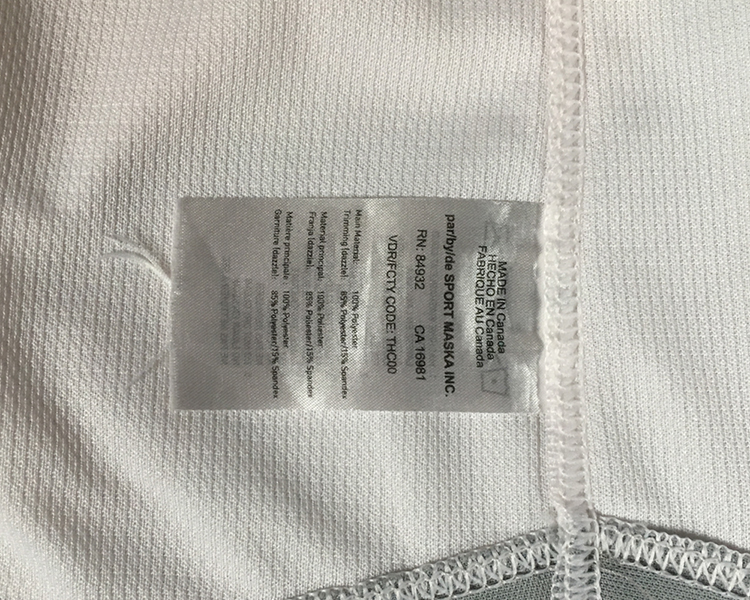 Colorado Avalanche 2017-2018 game worn tagging Colorado Avalanche 2017-2018 game worn tagging