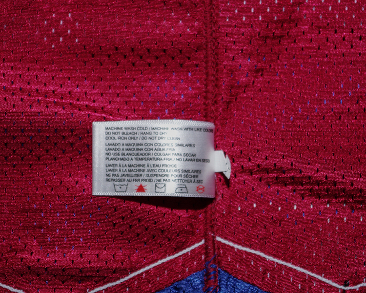 Colorado Avalanche 1999-2000 game worn tagging Colorado Avalanche 1999-2000 game worn tagging